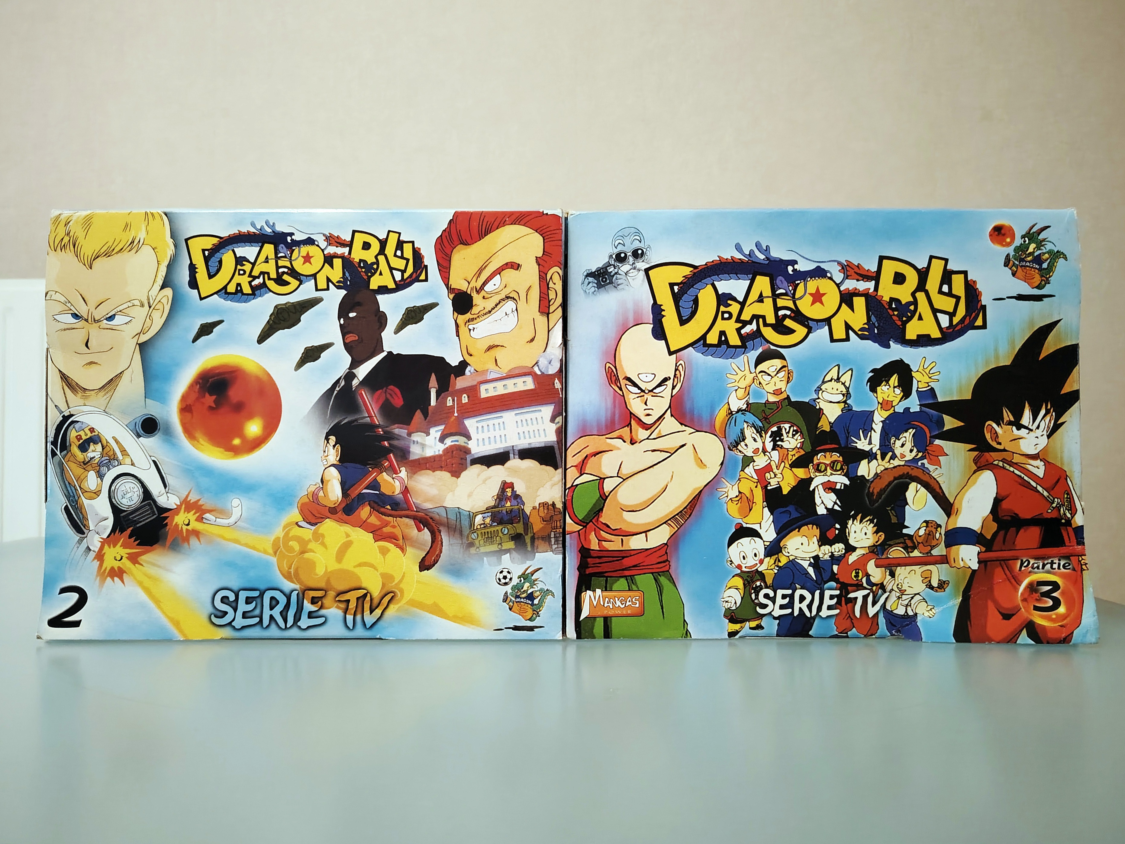 Set of 2 Dragon Ball VHS Boxes part 2 & 3 (2000)