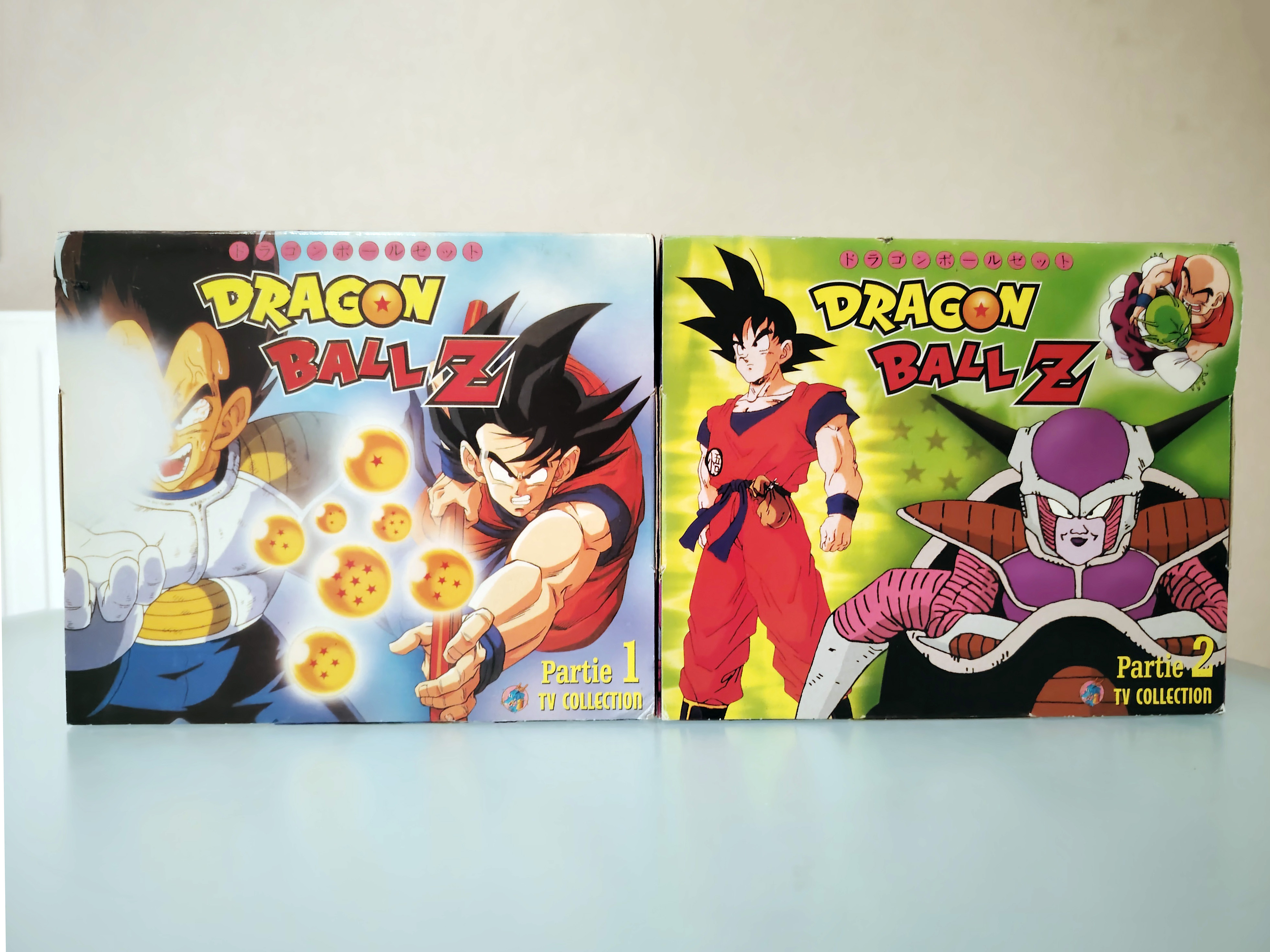 Set of 2 Dragon Ball Z VHS Boxes part 1 & 2 (2000)
