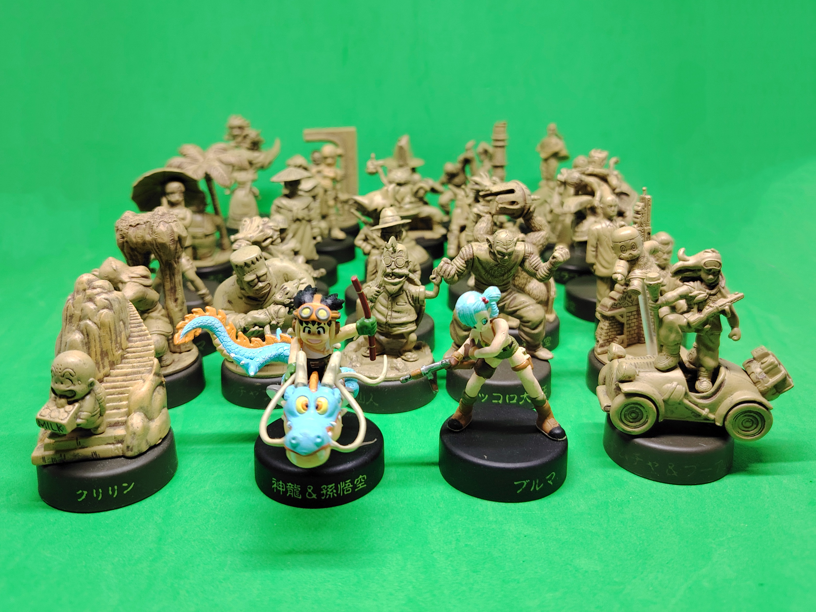 Set of 34 Dragon Ball Mini figures selection Bandai (2004)