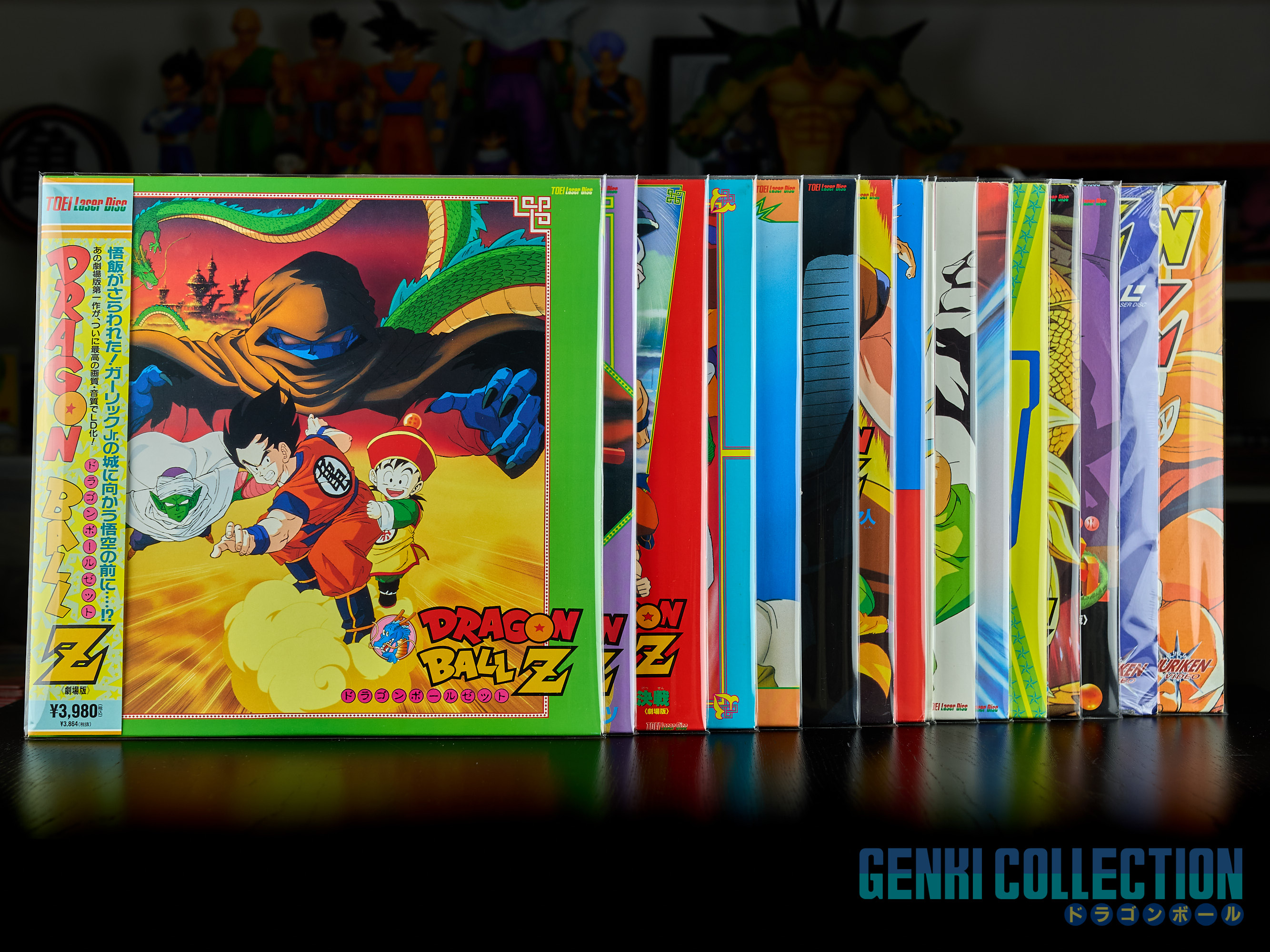 Full Set 14 Japanese (with obi) and 2 French Dragon Ball Laserdiscs (1991-1996)